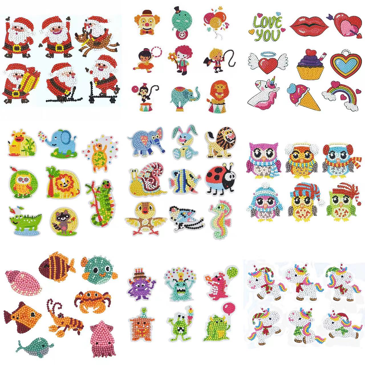 Resin Art Home Decor - 5D Diamond Painting Stickers Kits para