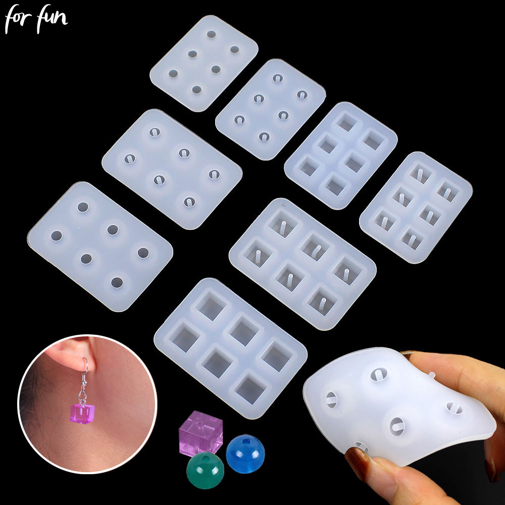 Resin Art Epoxy - Moldes de silicone para contas divertidas,