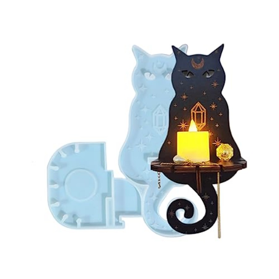 Resin Art Wall Decor - Moldes de Silicone para Resina, Moldes