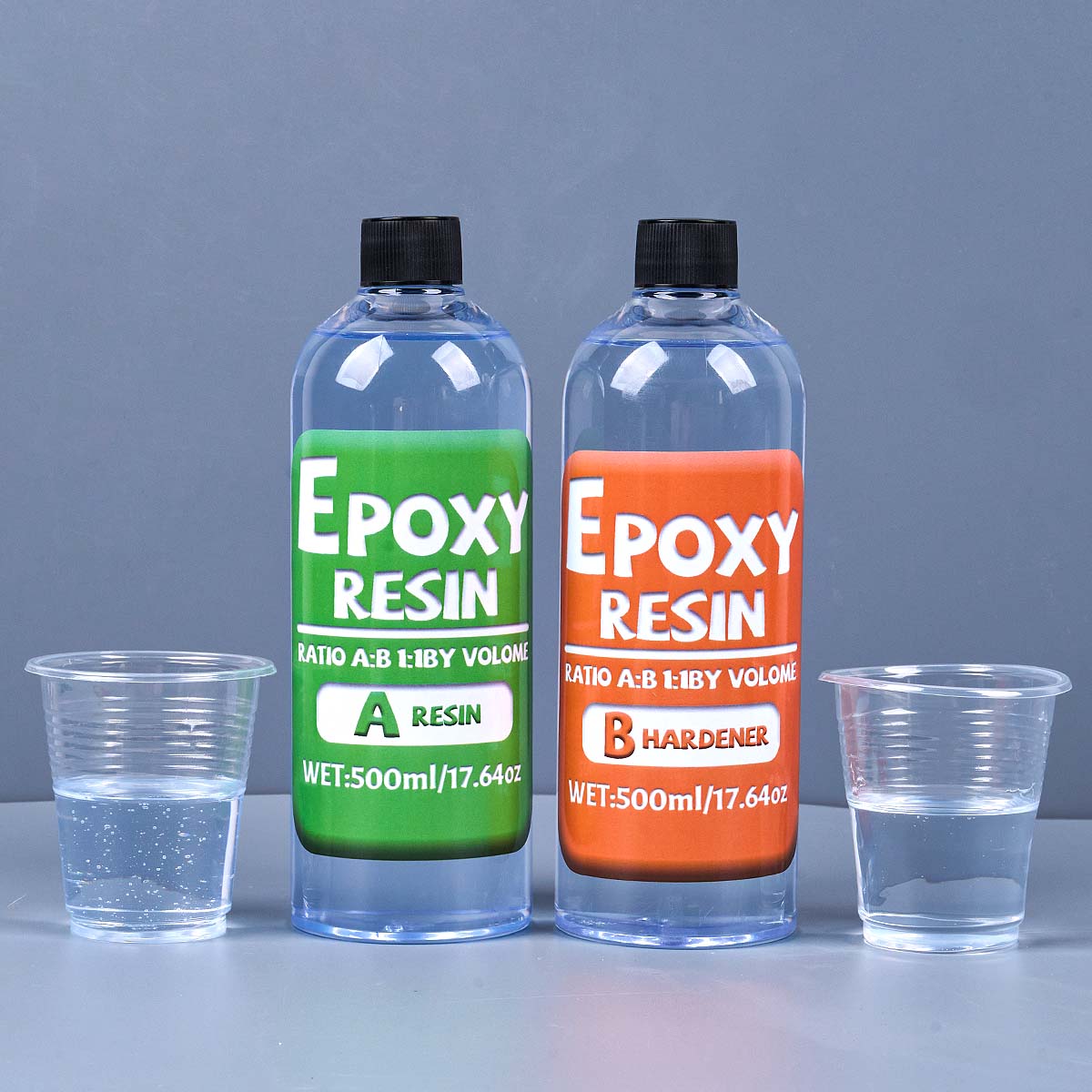 Resin Art Epoxy - Kit de resina epóxi com proporção