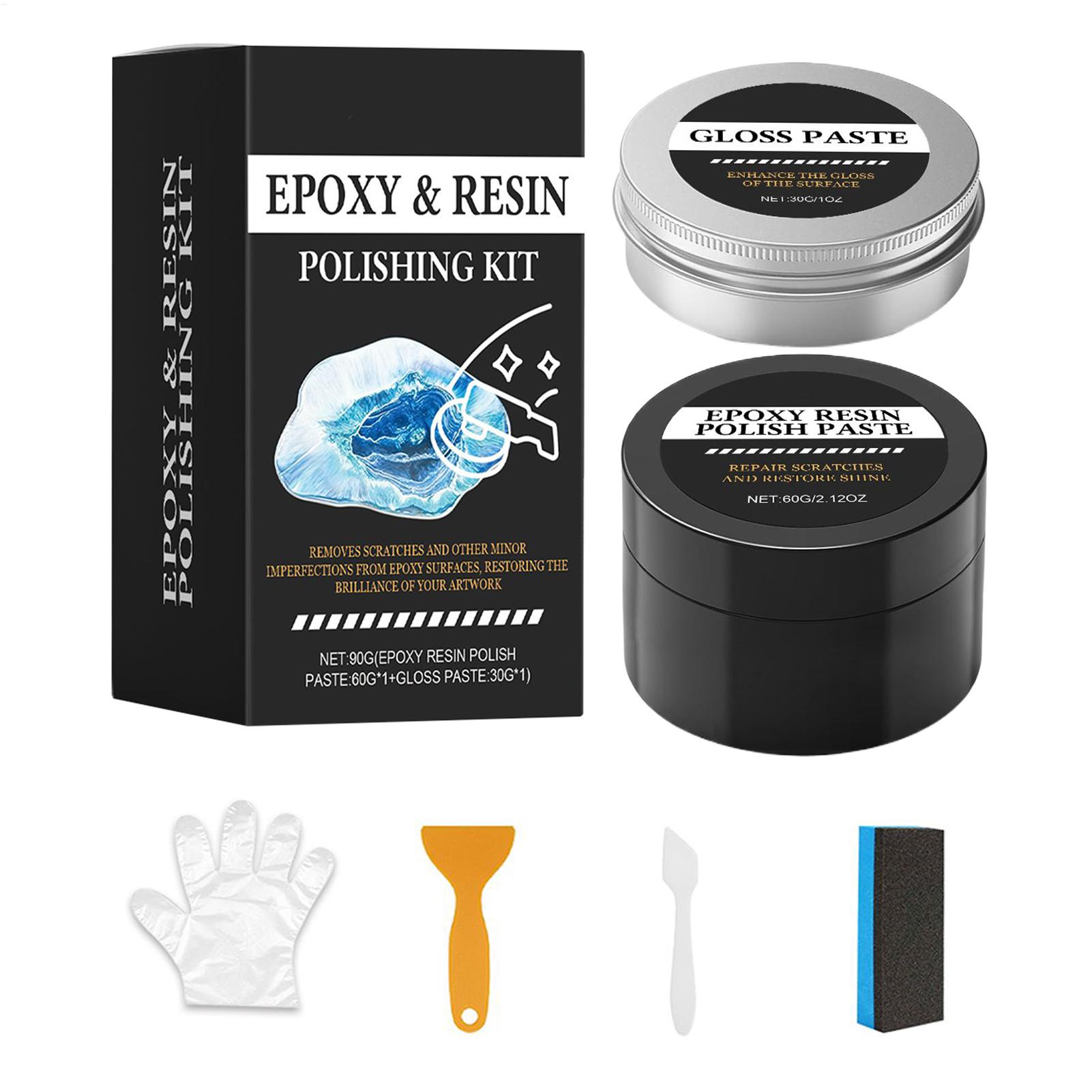 Resin Art Epoxy - Resina epóxi pasta de polimento de