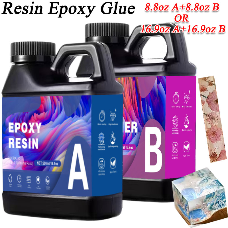 Resin Art Epoxy - Cola epóxi de resina ab de
