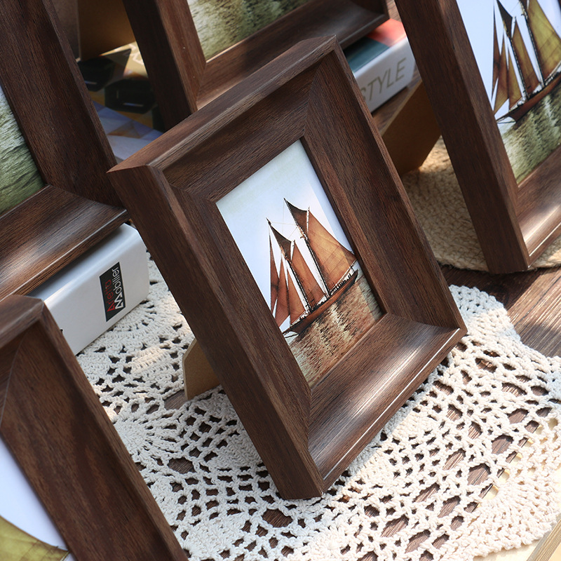 Resin Art Photo Frame - Moldura de resina vintage, moldura clássica