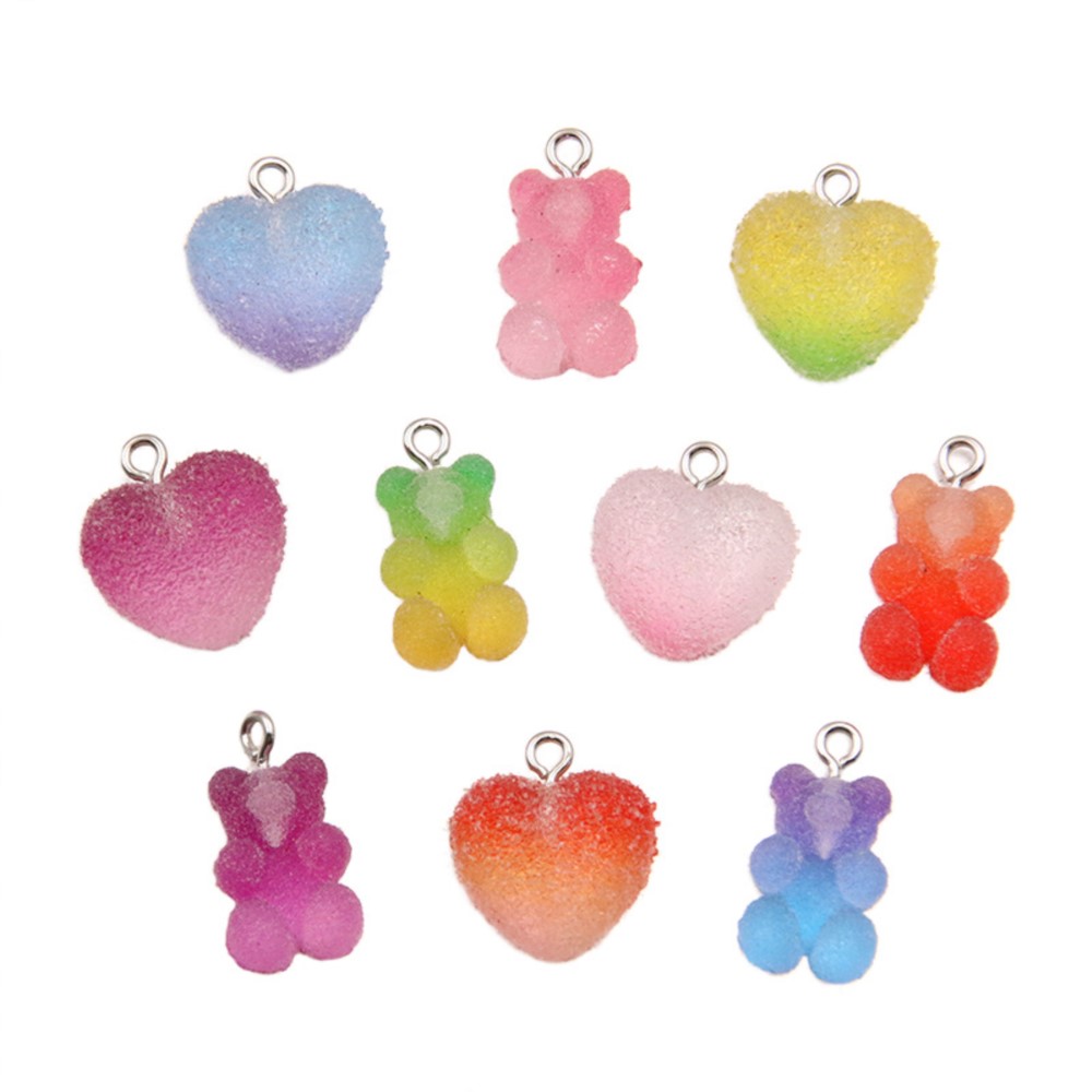 Resin Art For Sale - 20 pçs cor gradiente doces resina