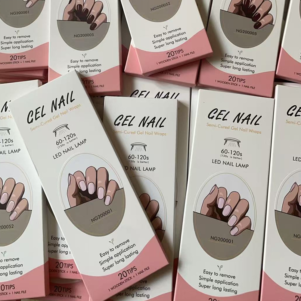 Uv Lamp Nail Resin - Huizi francês gel tiras de unhas
