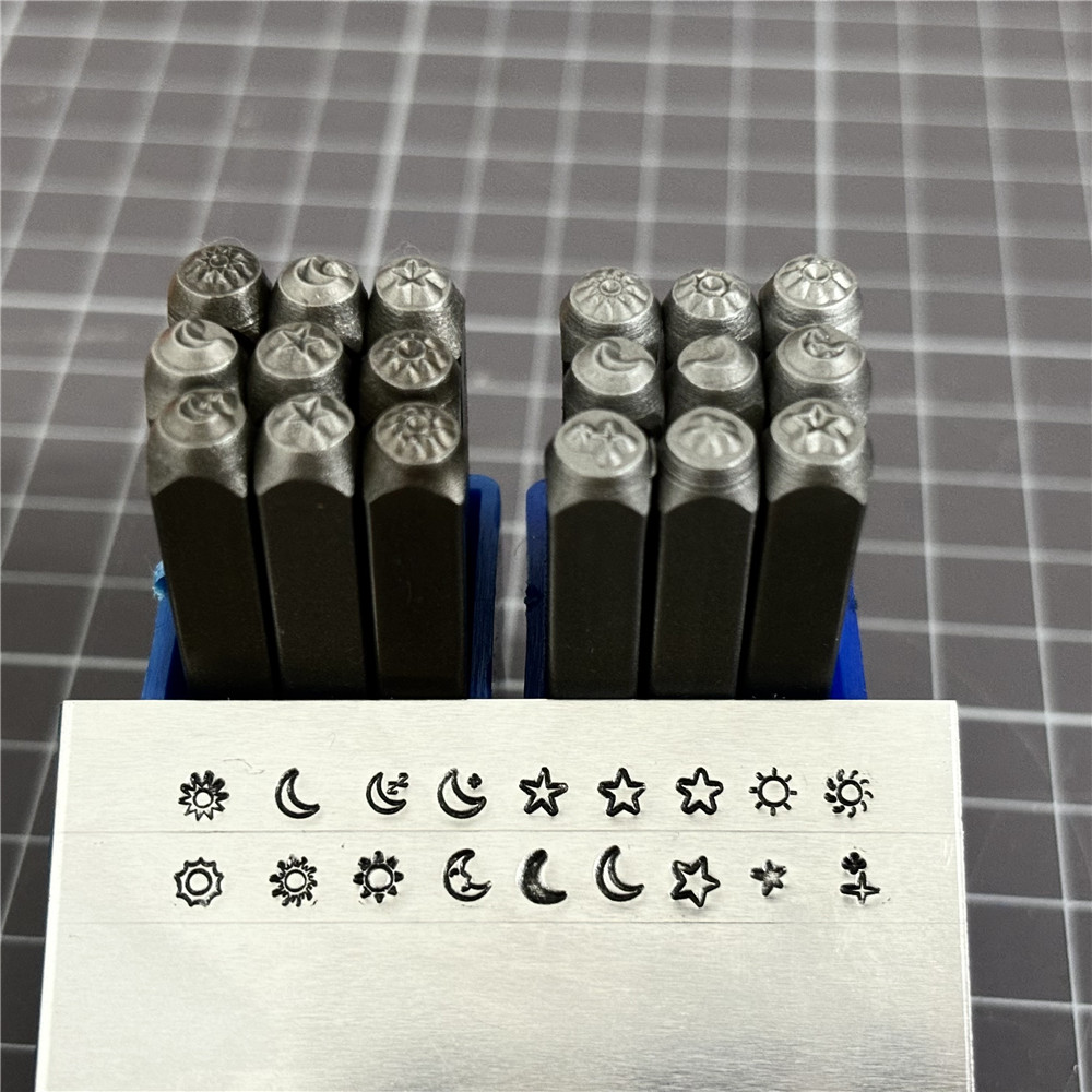 Resin Art Logo - Metal Stamping Punch, Carving Puncher, Lua,