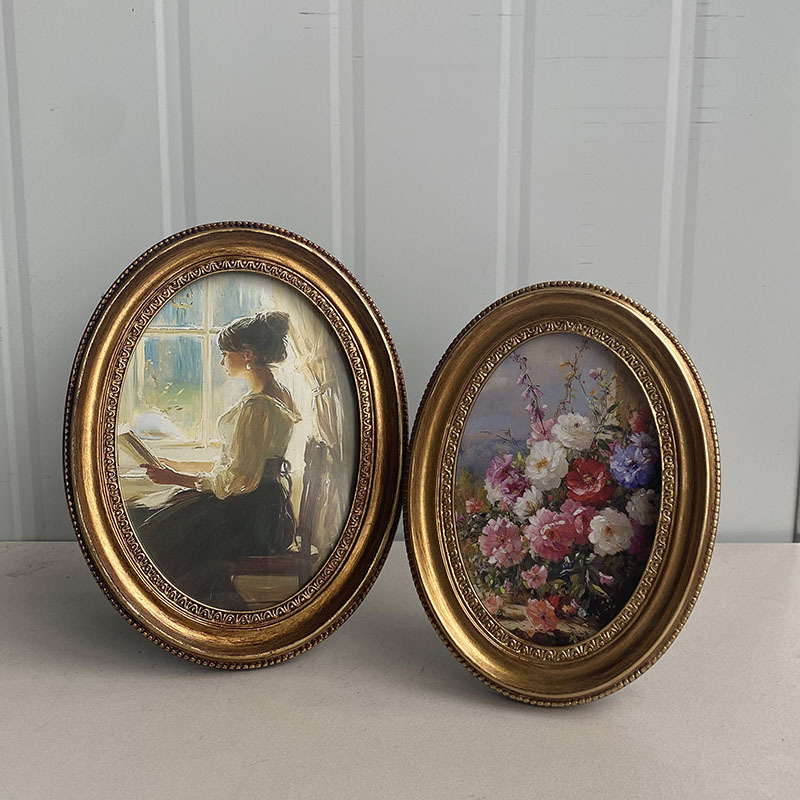 Moldura de foto dourada em rel - Resin Art Photo Frame avaliação e preço