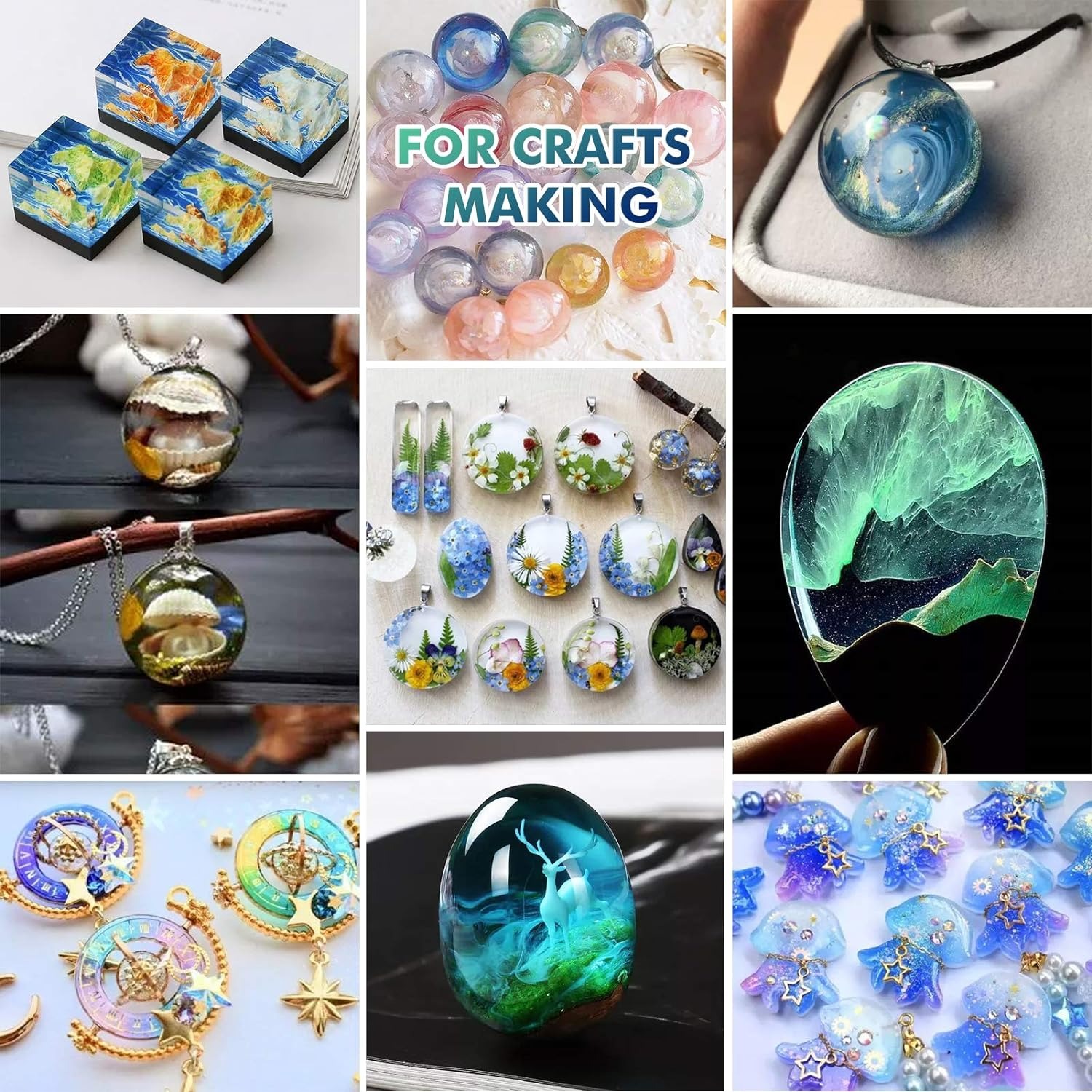 Atualizado Crystal Clear Resin - Resin Art Epoxy avaliação e preço