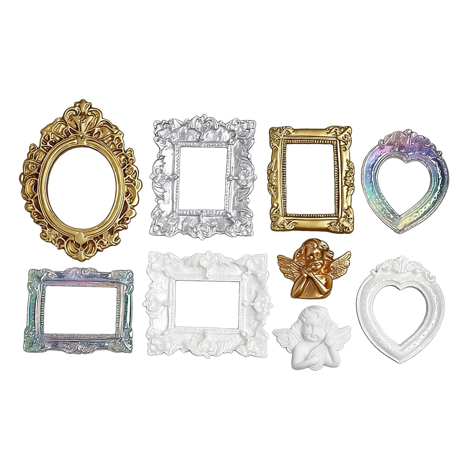 9 Peças de Acessórios Decorati - Resin Art Photo Frame avaliação e preço