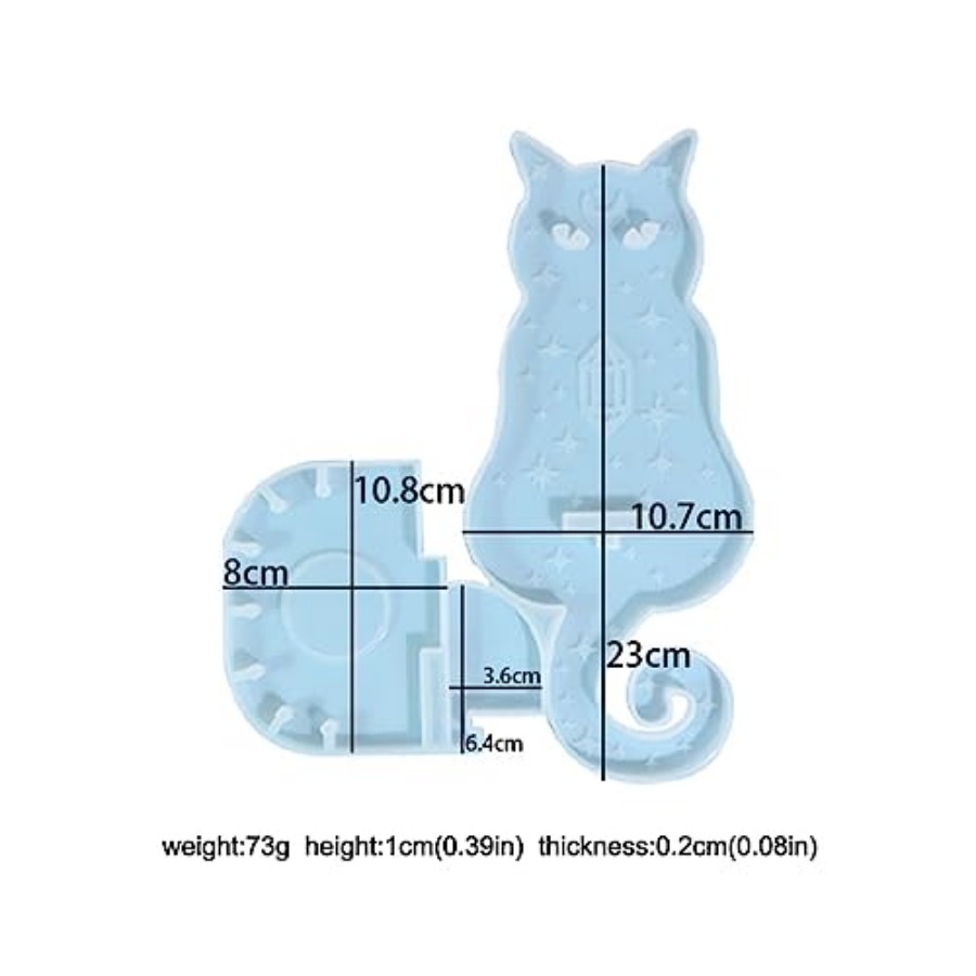 Moldes de Silicone para Resina - Resin Art Wall Decor avaliação e preço