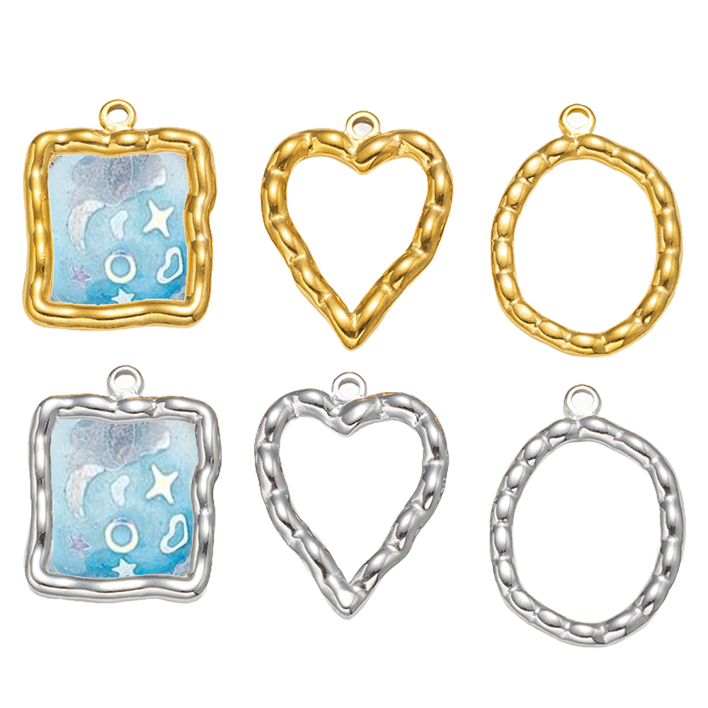 5 pçs de aço inoxidável coraçã - Resin Art Decor avaliação e preço