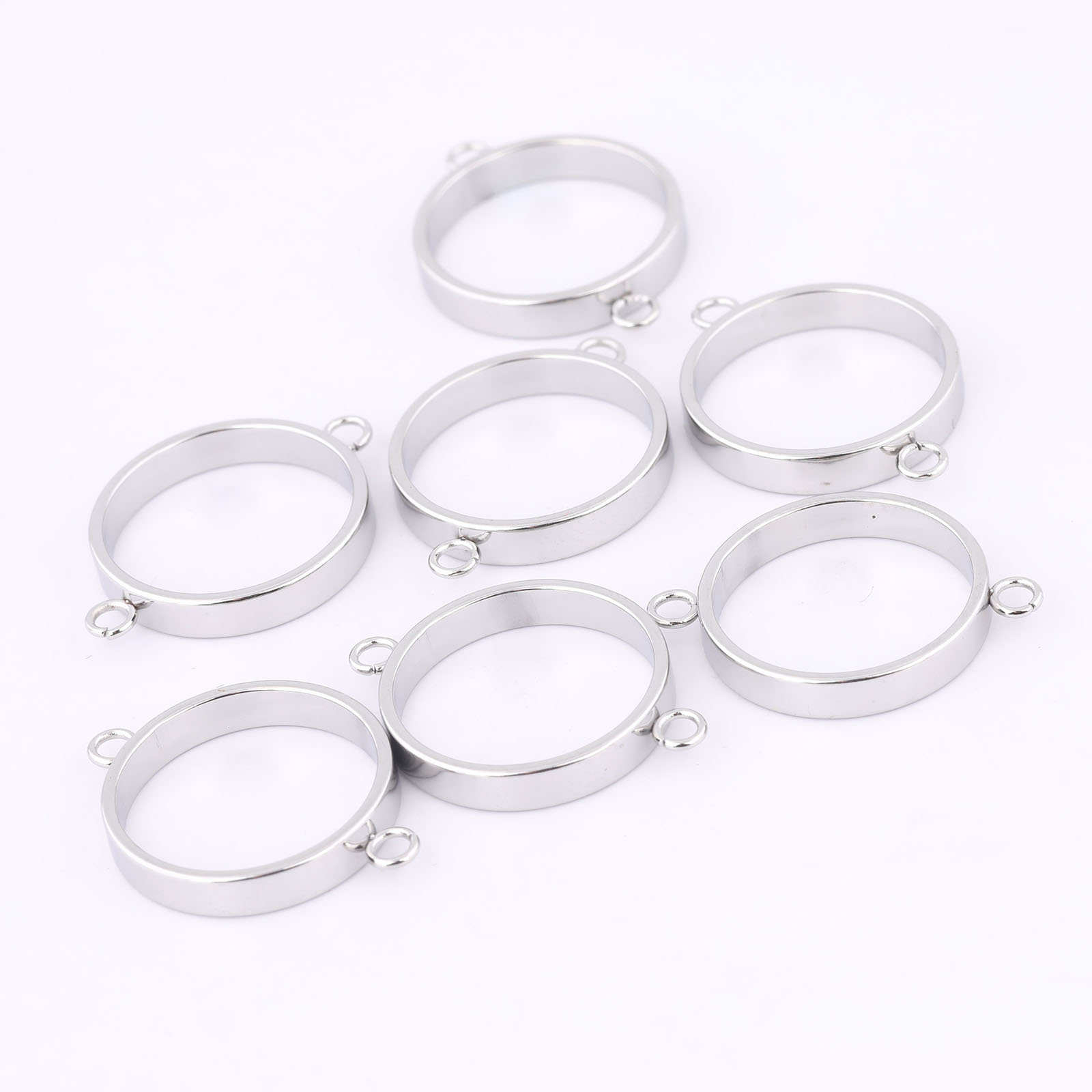 10 pçs de aço inoxidável 14mm  - Resin Art Love avaliação e preço