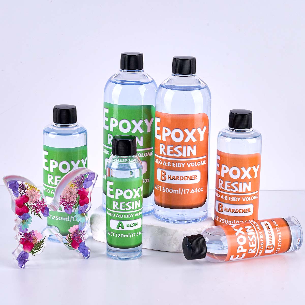 Kit de resina epóxi com propor - Resin Art Epoxy avaliação e preço
