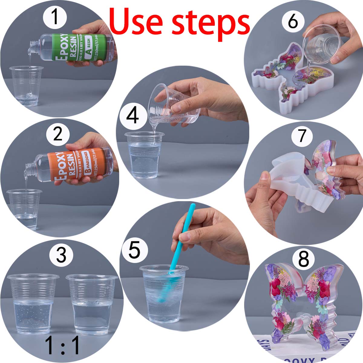 Kit de resina epóxi com propor - Resin Art Epoxy avaliação e preço