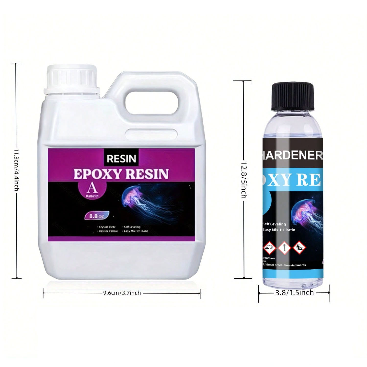 Kit de Resina Epóxi Transparen - Resin Art Epoxy avaliação e preço