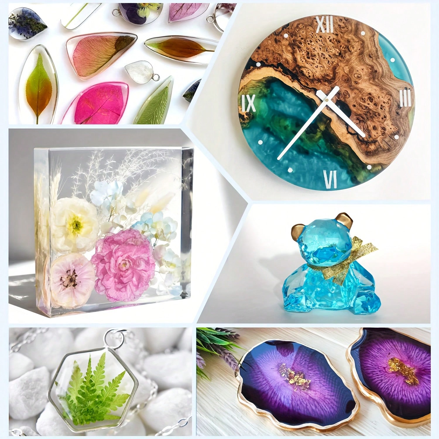 Kit de Resina Epóxi Transparen - Resin Art Epoxy avaliação e preço