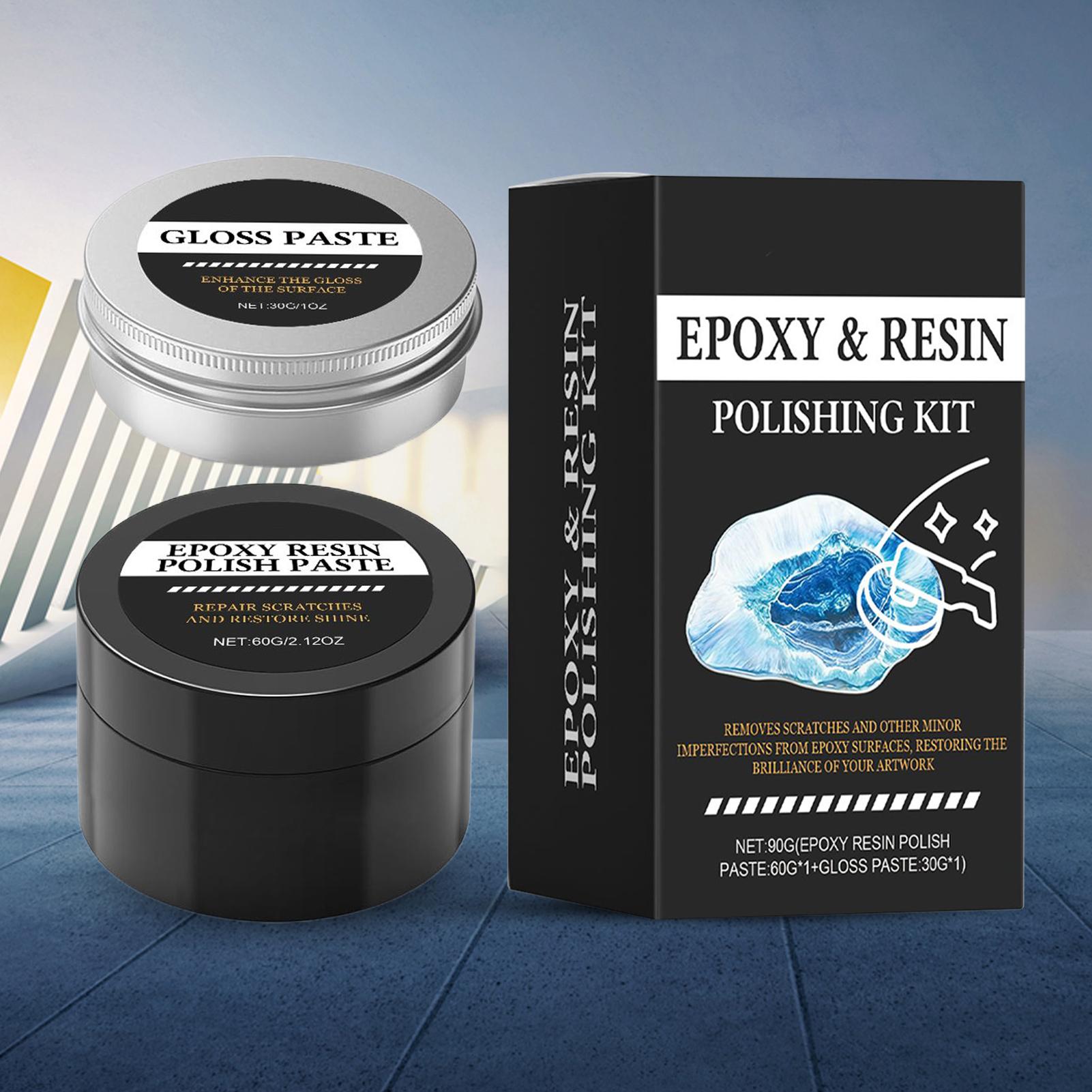 Resina epóxi pasta de poliment - Resin Art Epoxy avaliação e preço