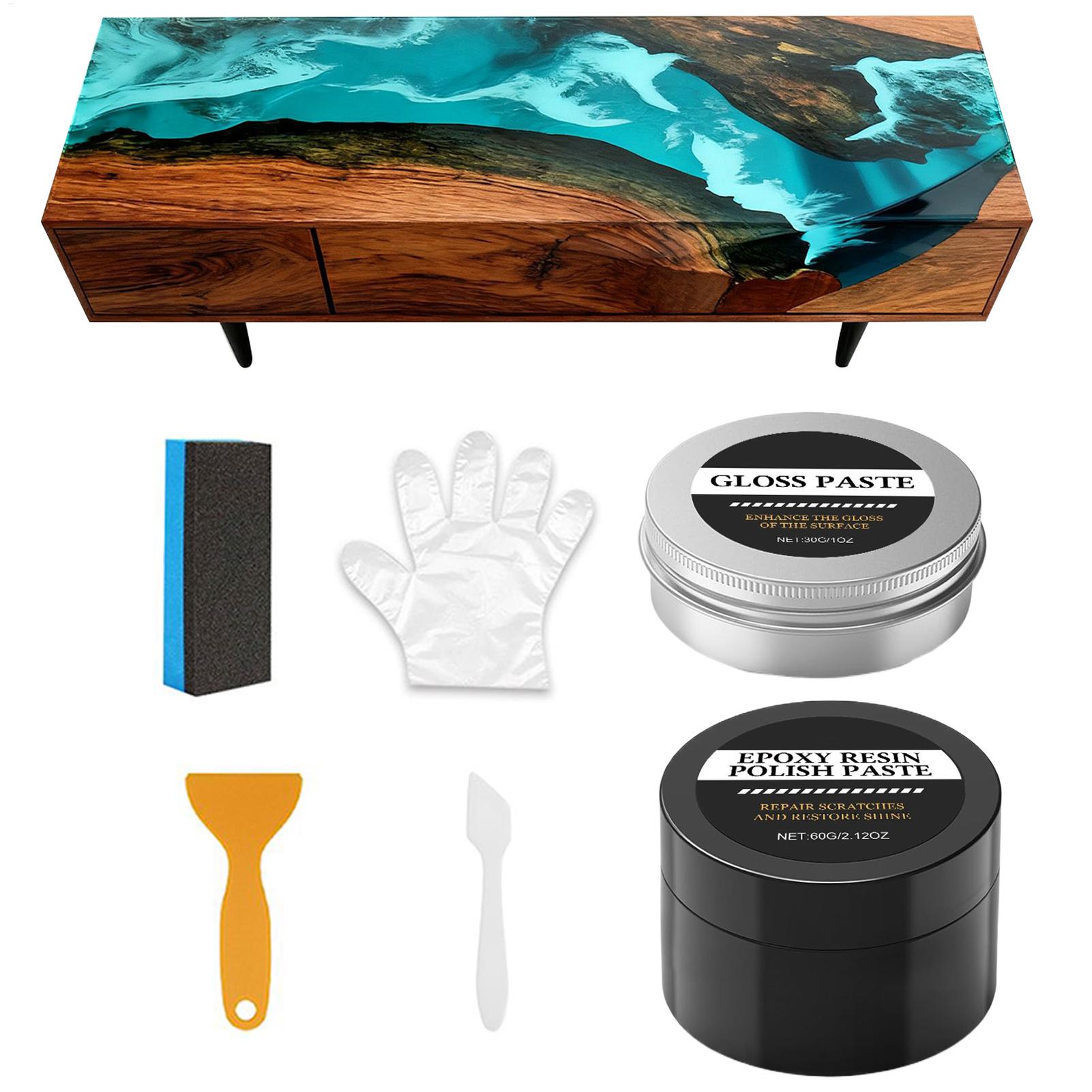 Resina epóxi pasta de poliment - Resin Art Epoxy avaliação e preço