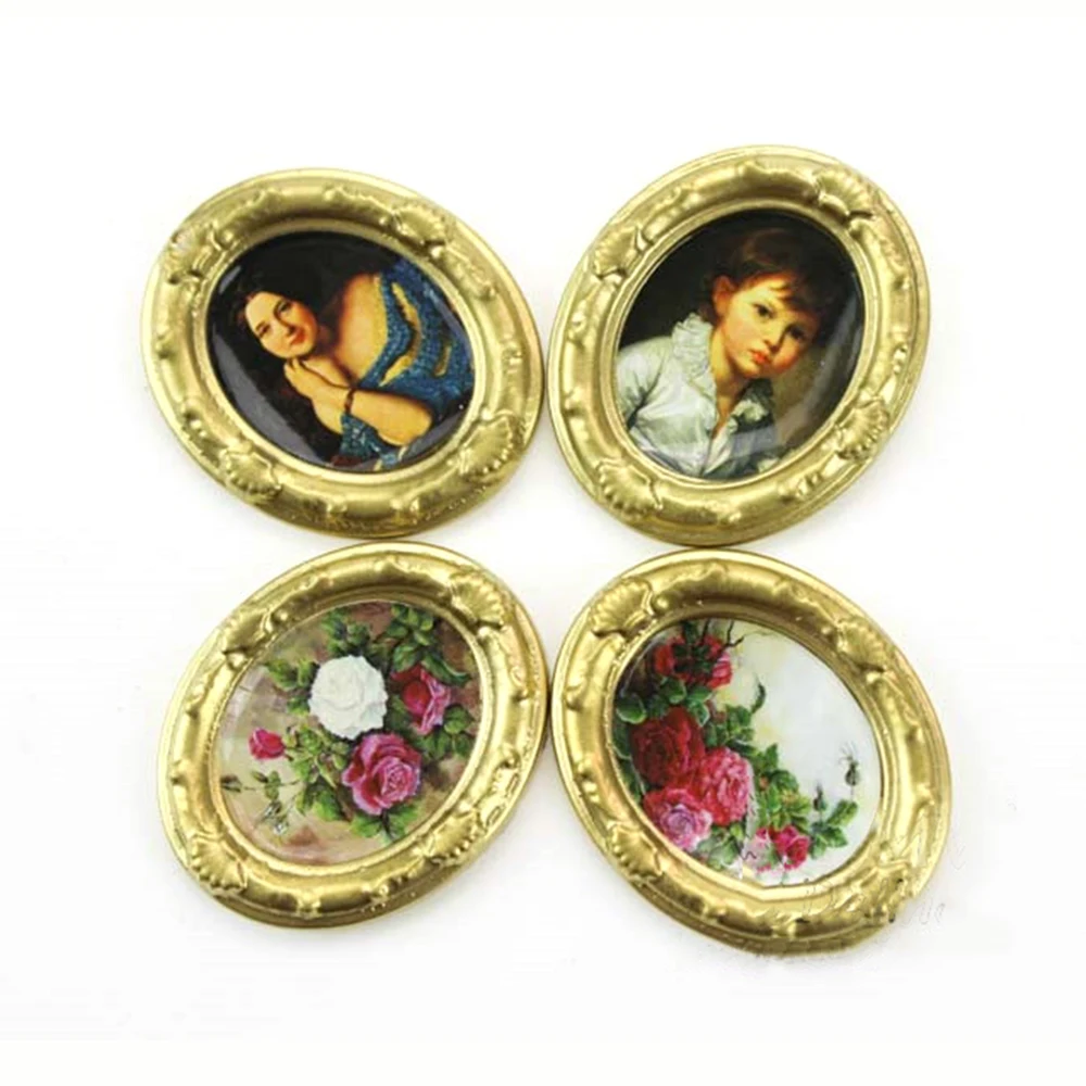 1/12 casa de bonecas em miniat - Resin Art Photo Frame avaliação e preço