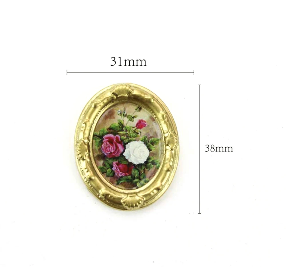 1/12 casa de bonecas em miniat - Resin Art Photo Frame avaliação e preço