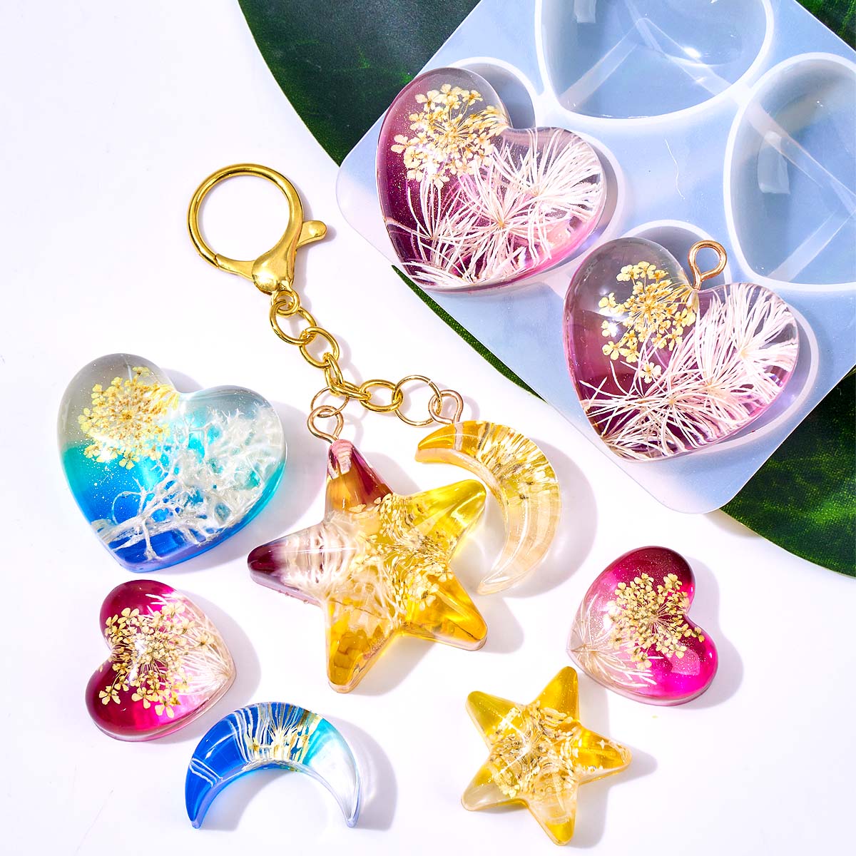 Molde de Silicone para Pingent - Resin Art Epoxy avaliação e preço