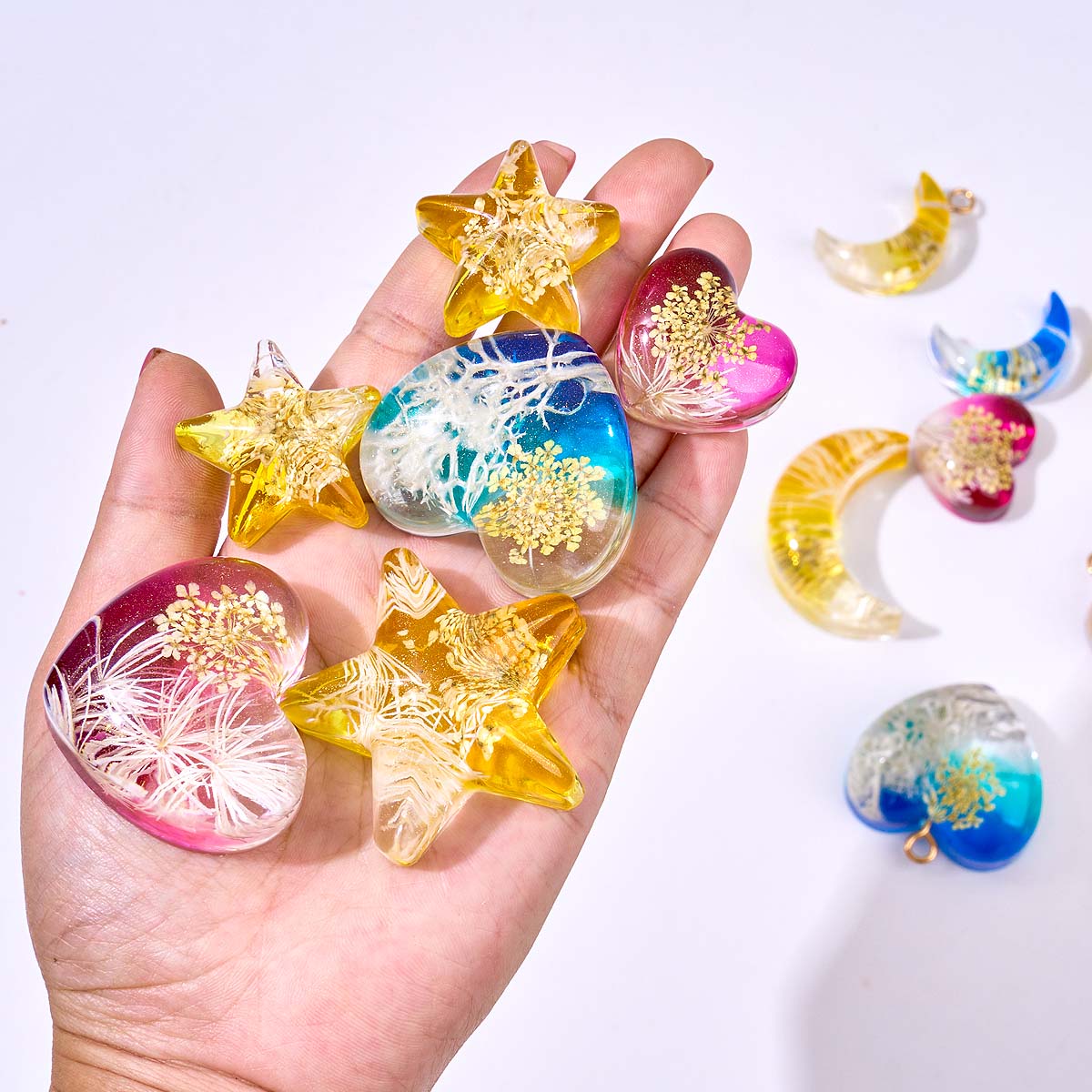 Molde de Silicone para Pingent - Resin Art Epoxy avaliação e preço