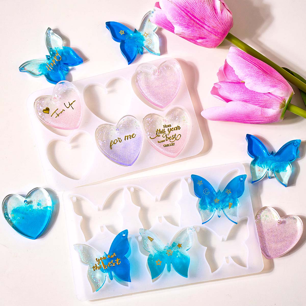 Molde de Silicone para Brincos - Resin Art Epoxy avaliação e preço