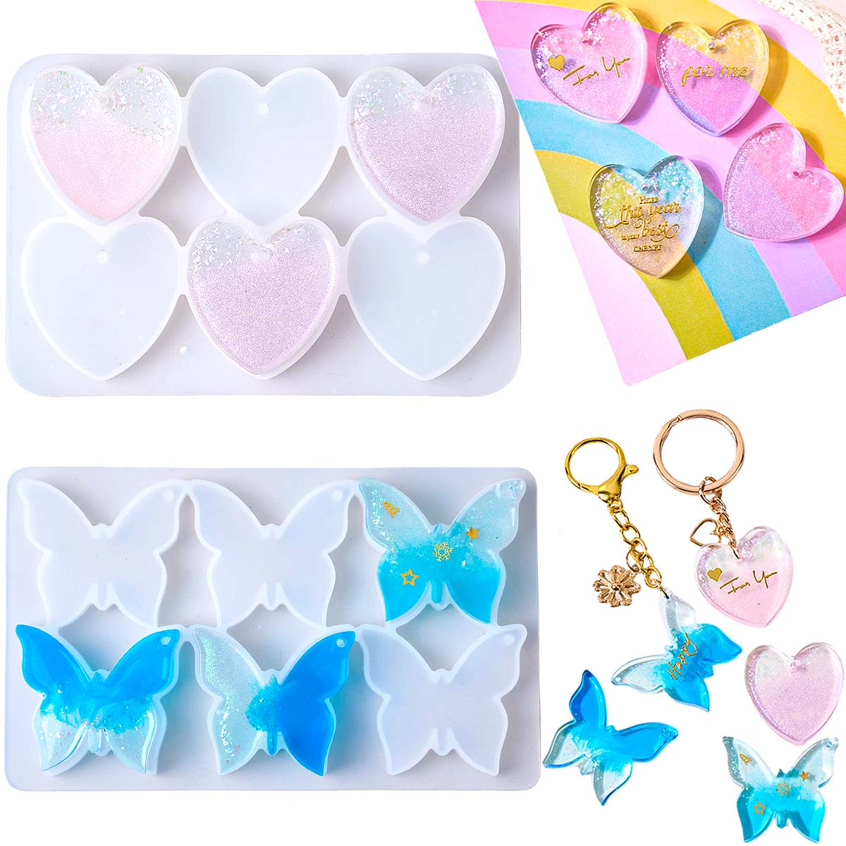 Molde de Silicone para Brincos - Resin Art Epoxy avaliação e preço