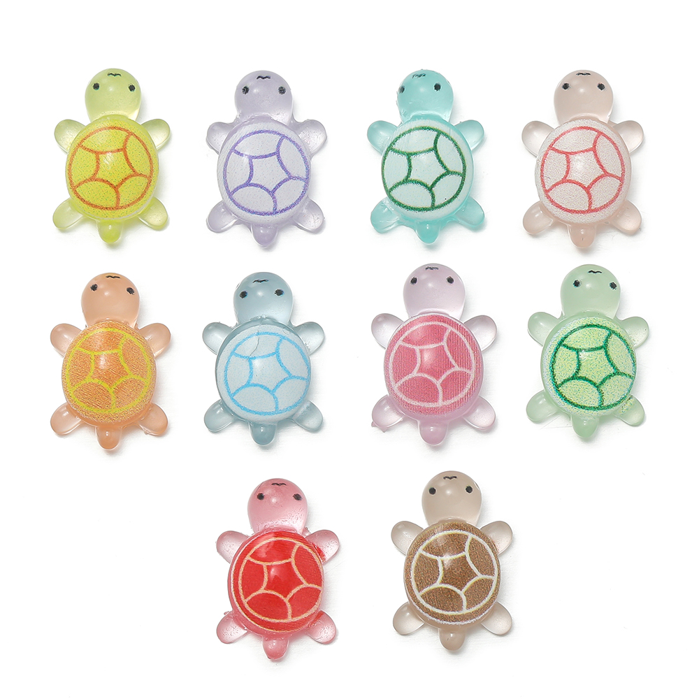 10 peças/lote Mini Tartarugas  - Resin Art Decor avaliação e preço