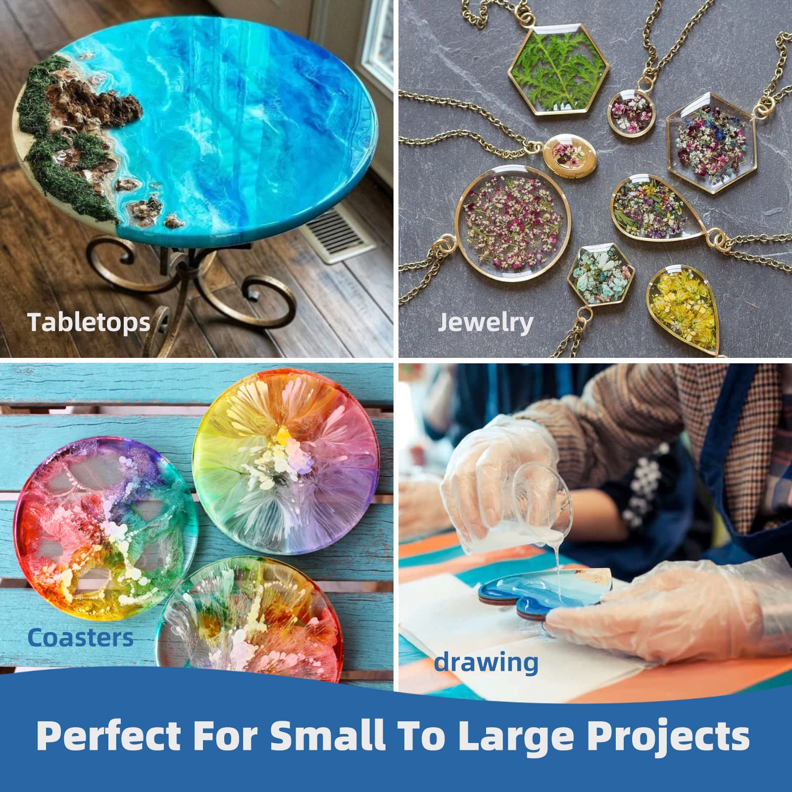 Kit de Resina Epóxi para Fundi - Resin Art Epoxy avaliação e preço