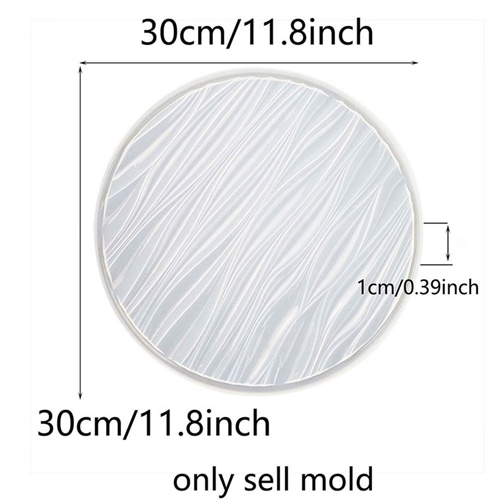 Molde de Silicone Grande Redon - Resin Art Epoxy avaliação e preço