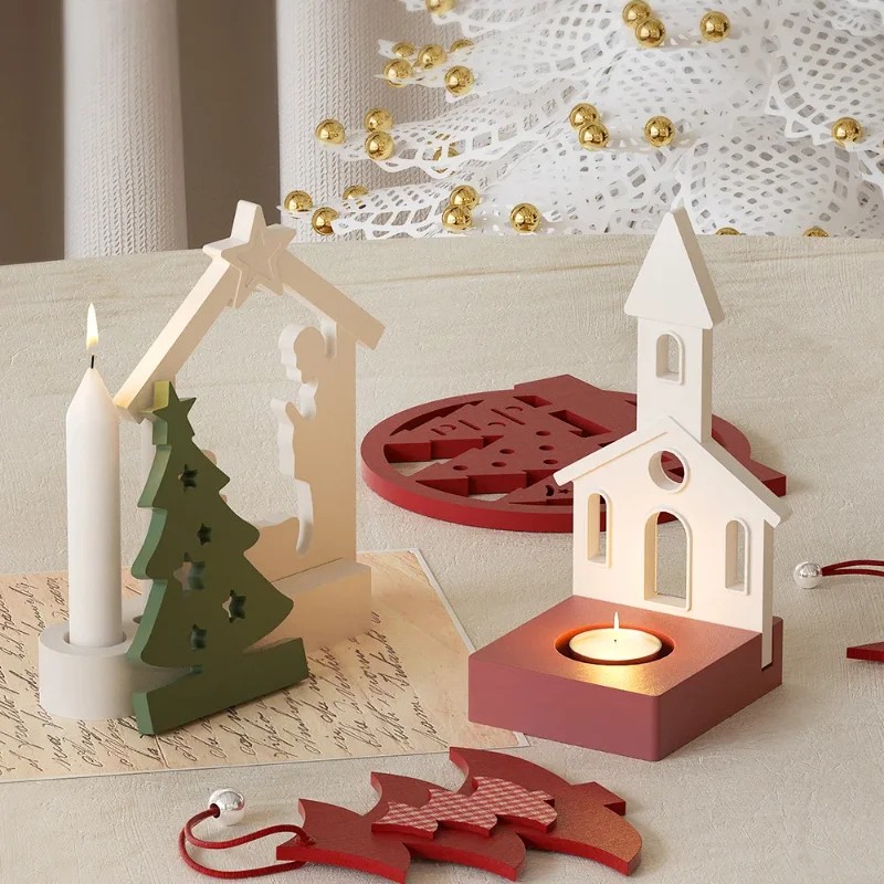 Moldes de Castiçais de Concret - Xmas Resin Art avaliação e preço