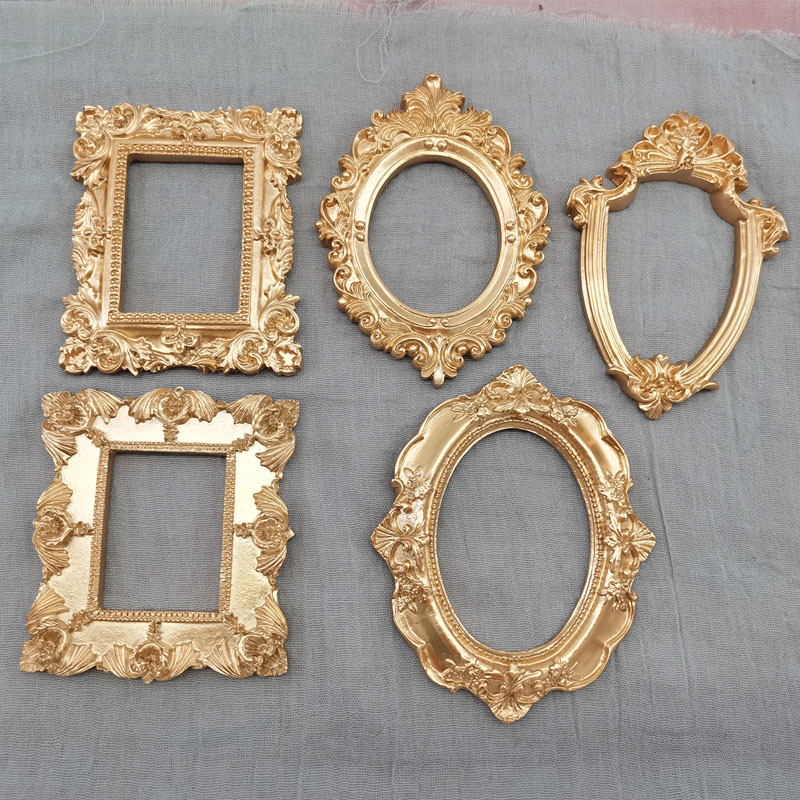Mini moldura de foto pequena d - Resin Art Photo Frame avaliação e preço