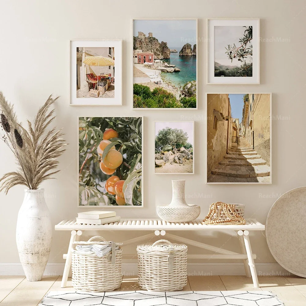 Pôster Mediterrâneo com Impres - Resin Art Wall Decor avaliação e preço