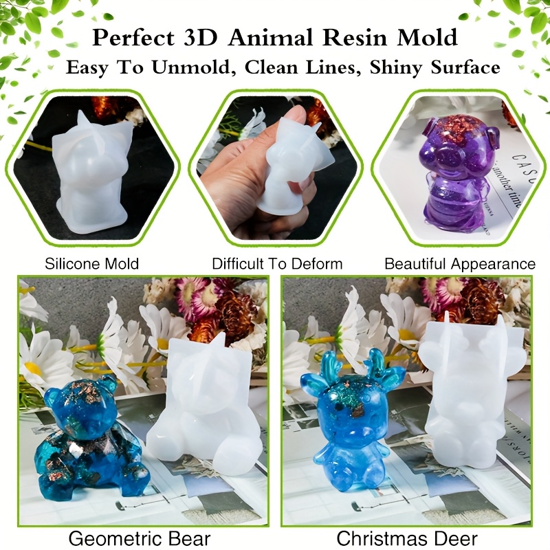 Conjunto de 19 peças de moldes - Resin Art Jewellery avaliação e preço