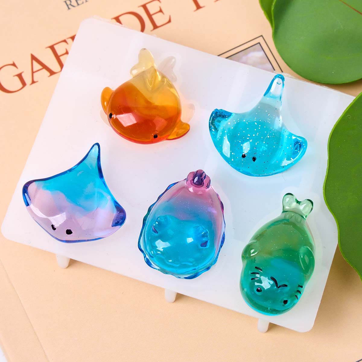 Molde de Silicone 3D de Raia M - Resin Art Epoxy avaliação e preço