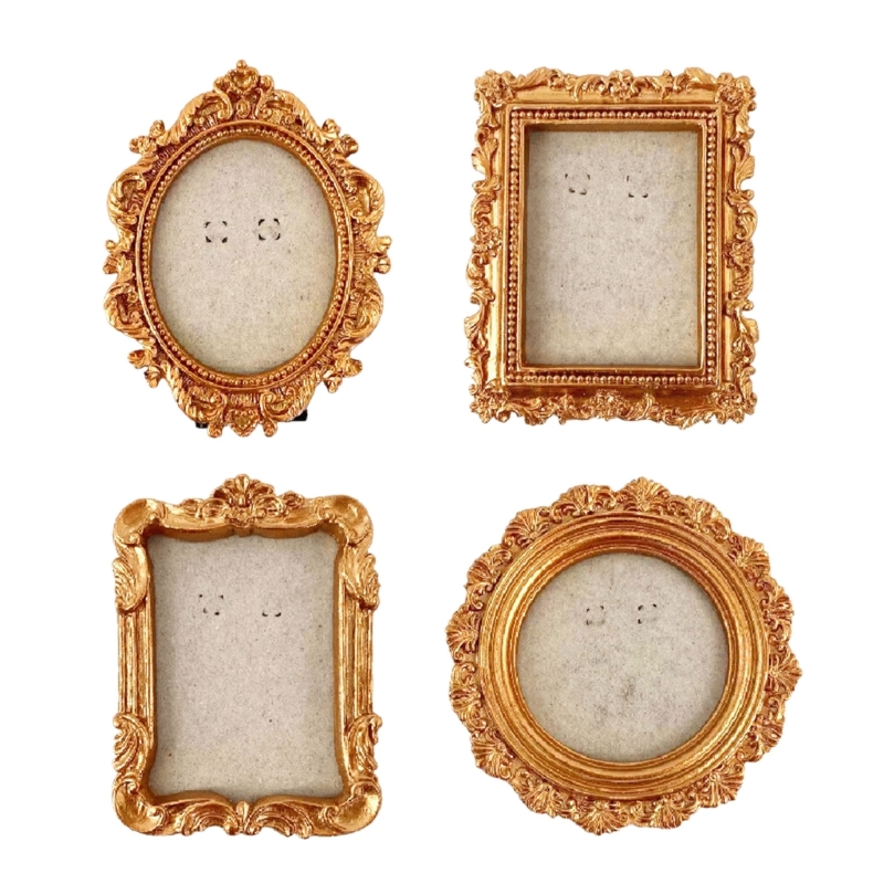 Y1ud mini moldura retrô com su - Resin Art Photo Frame avaliação e preço