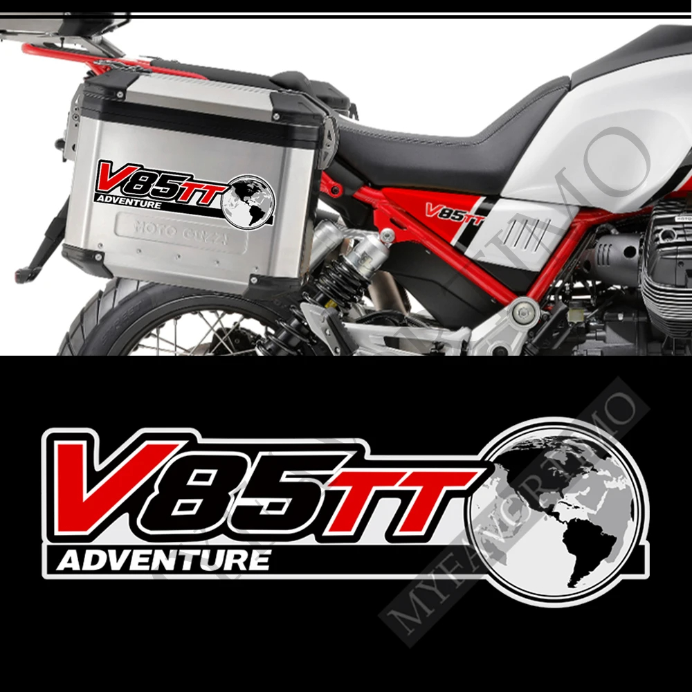 Adesivos para Moto Guzzi V85TT - Resin Art Logo avaliação e preço