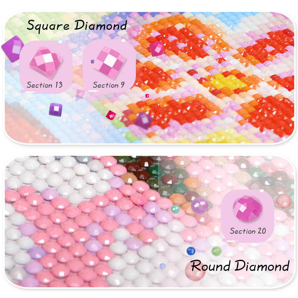 Pintura Diamante Completa com  - Resin Art Wall Decor avaliação e preço