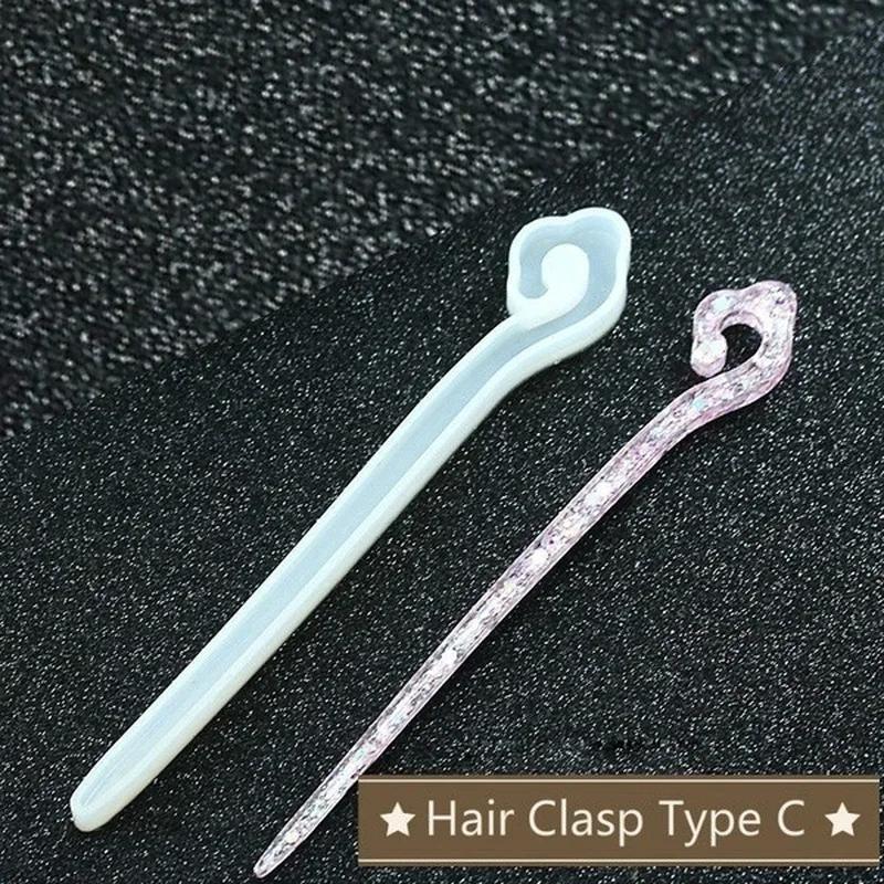 Novo transparente hairpin sili - Resin Art Love avaliação e preço
