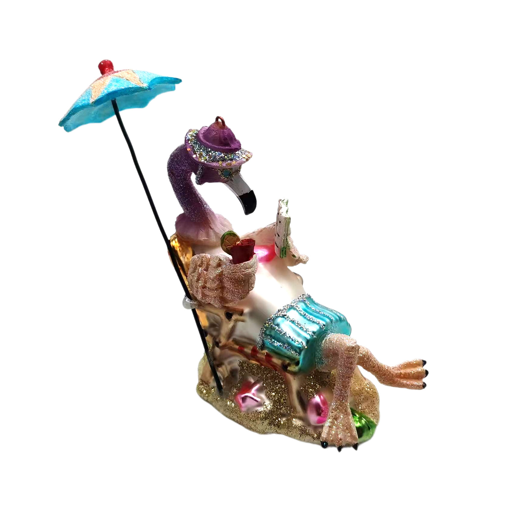Vidro E Resina Arte Flamingo O - Xmas Resin Art avaliação e preço