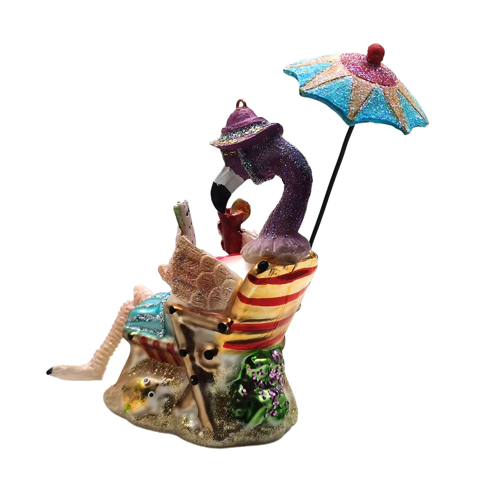 Vidro E Resina Arte Flamingo O - Xmas Resin Art avaliação e preço