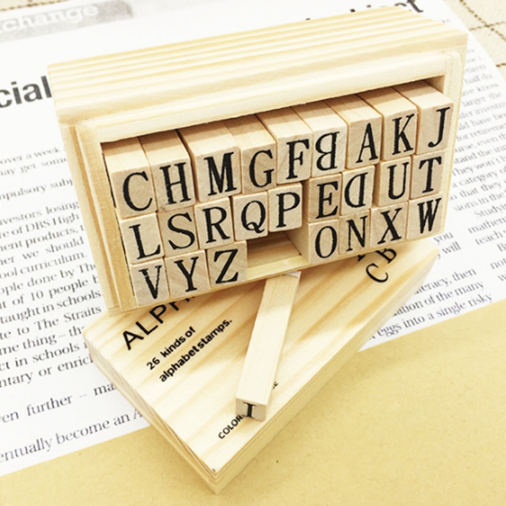 Conjunto de carimbo de alfabet - Resin Art Logo avaliação e preço