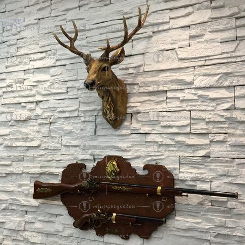 Cabeça de Veado Falsa de 17 Po - Resin Art Decor avaliação e preço
