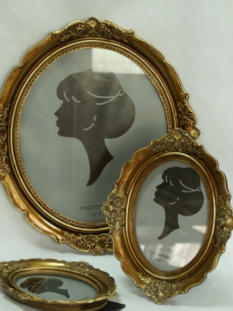 Decoração oval moldura de foto - Resin Art Photo Frame avaliação e preço