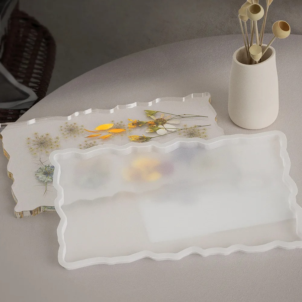 Bandeja de resina epóxi molde  - Resin Art Epoxy avaliação e preço