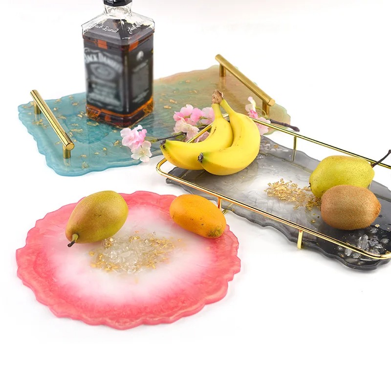 Bandeja de resina epóxi molde  - Resin Art Epoxy avaliação e preço