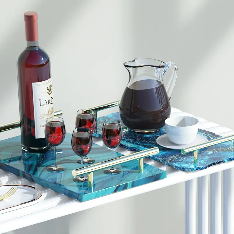 Bandeja de resina epóxi molde  - Resin Art Epoxy avaliação e preço