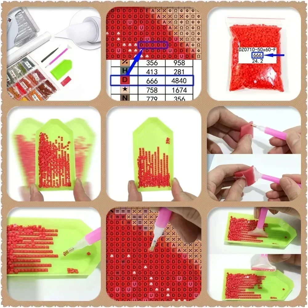 Kit de Pintura Diamante 5D DIY - Resin Art Work avaliação e preço