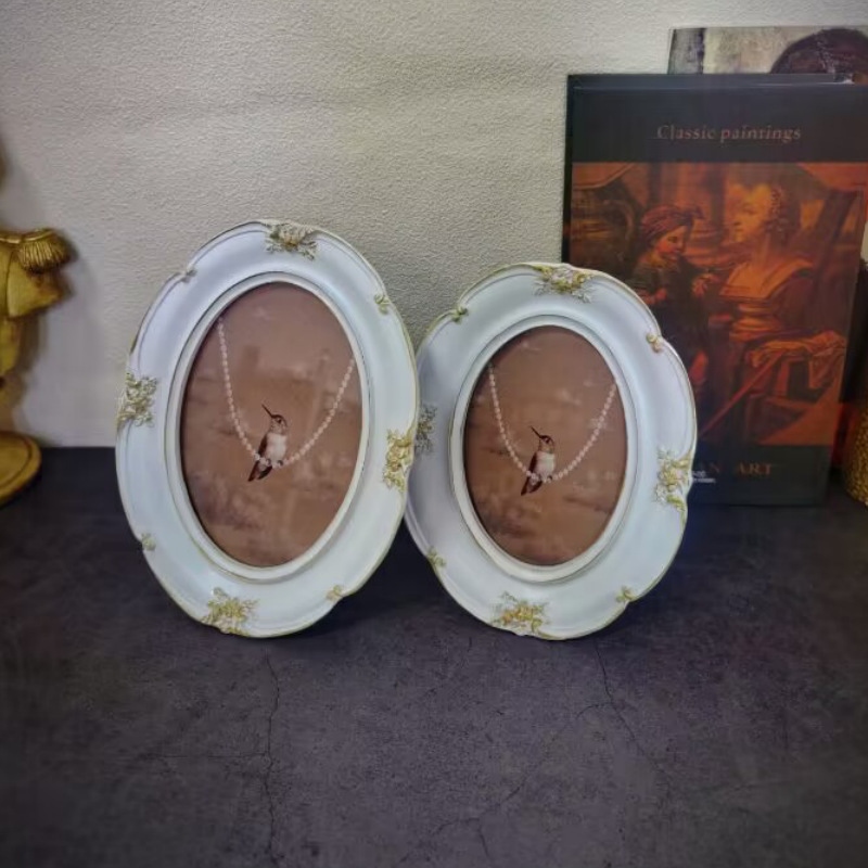Quadro de Parede Vintage Franc - Resin Art Photo Frame avaliação e preço